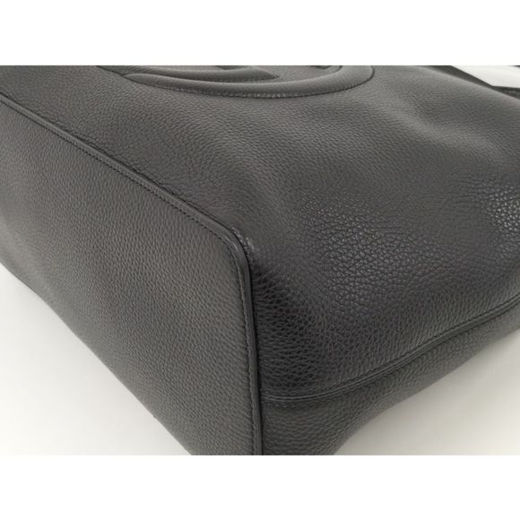 Gucci Soho Handbag Interlocking GG Leather Black - Picture 4 of 10